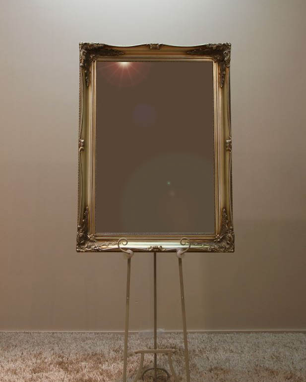 Champagne Ornate Mirror