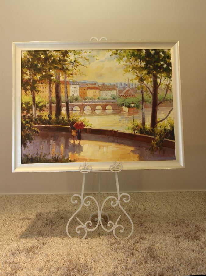 "Paris Evening" Oil Painting