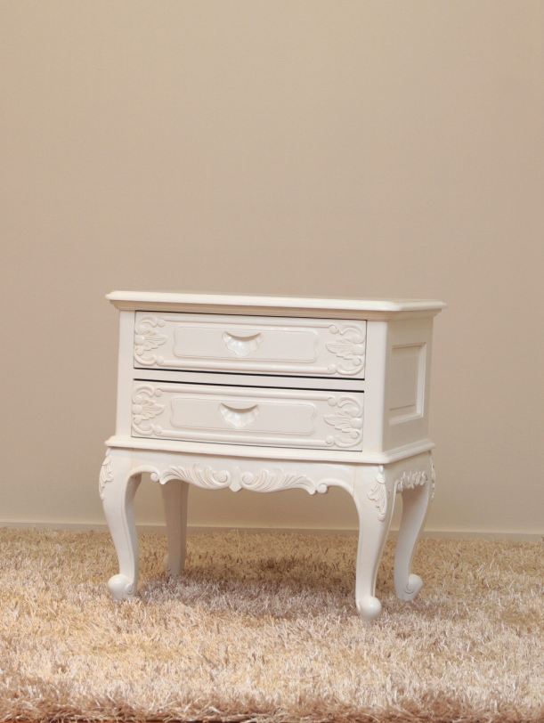 "Serpentine" Bedside Table