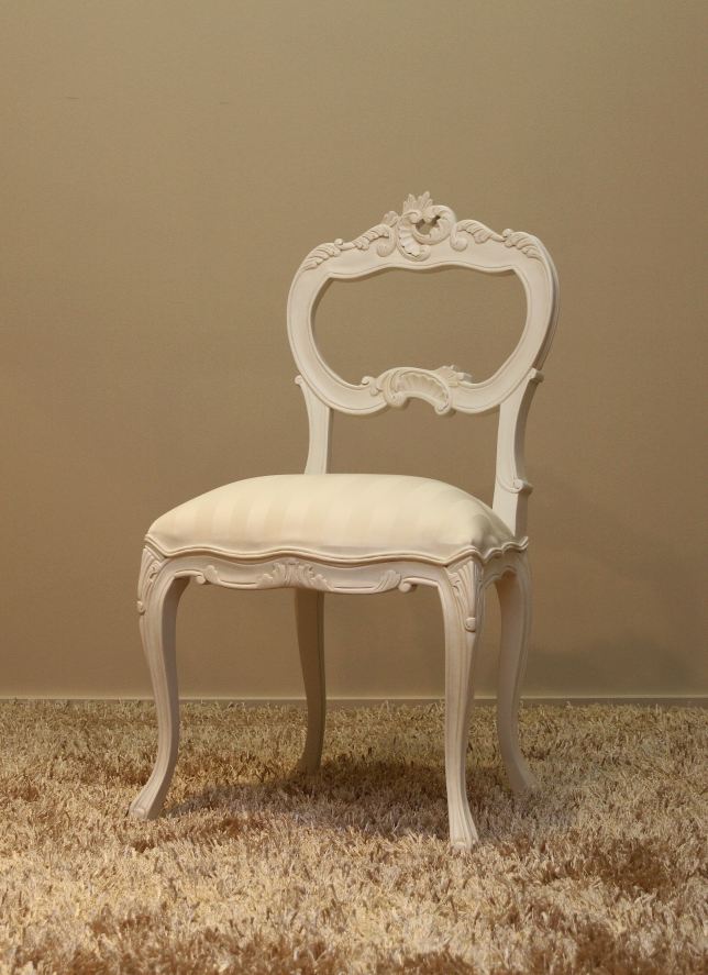 Heartback Carved Chair