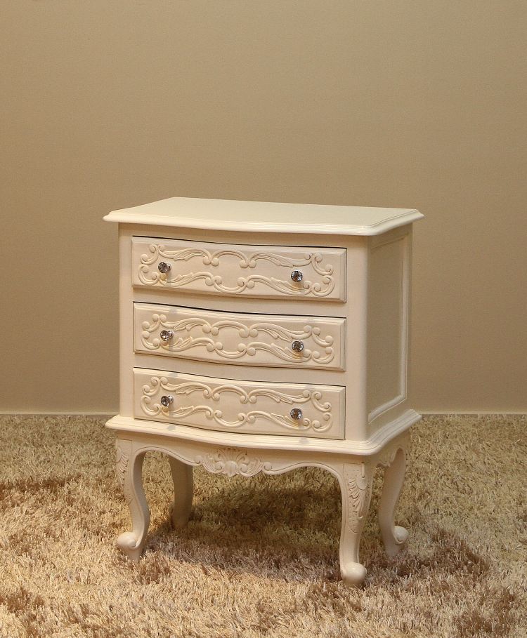 Phillip 3 Drawers Bedside