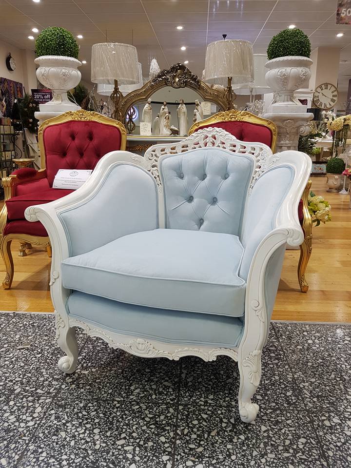 French Wing Chair 