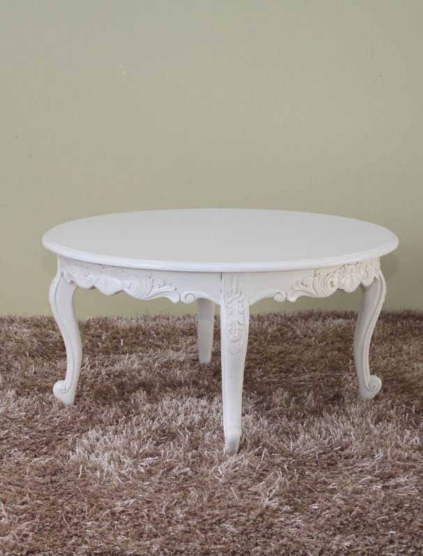 "French" Round Coffee Table